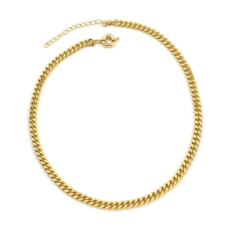 Colar Grumet 6mm 45cm Fecho Bóia