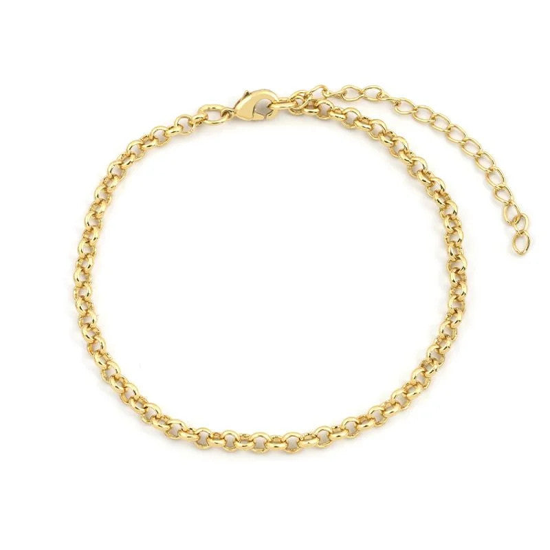 Pulseira Elo Português 3mm