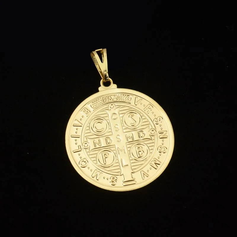 Pingente São Bento Medalha Grande