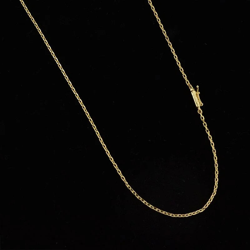 Corrente Cadeado 2mm com Fecho Canhão