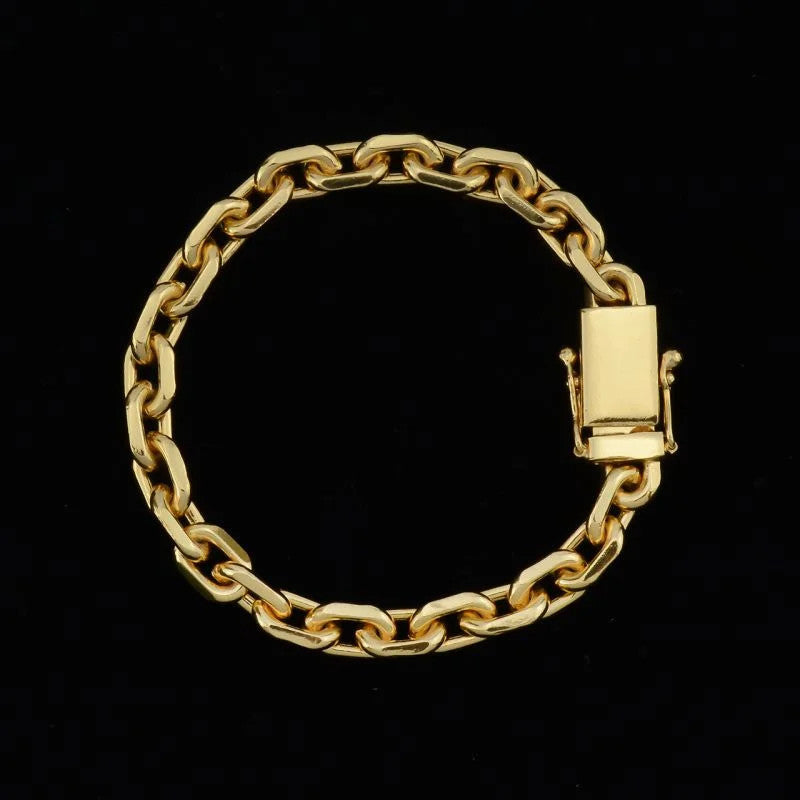 Pulseira Cadeado 8mm Fecho Gaveta