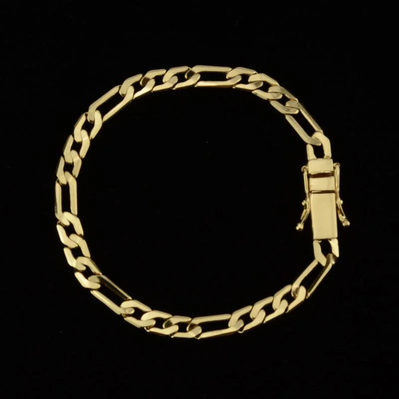 Pulseira 3x1 5mm Fecho Gaveta Trava Dupla