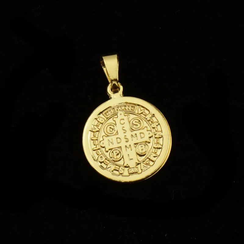 Pingente São Bento Medalha Pequena
