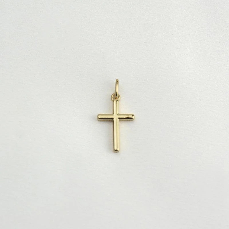 Pingente Cruz Lisa Pequena.