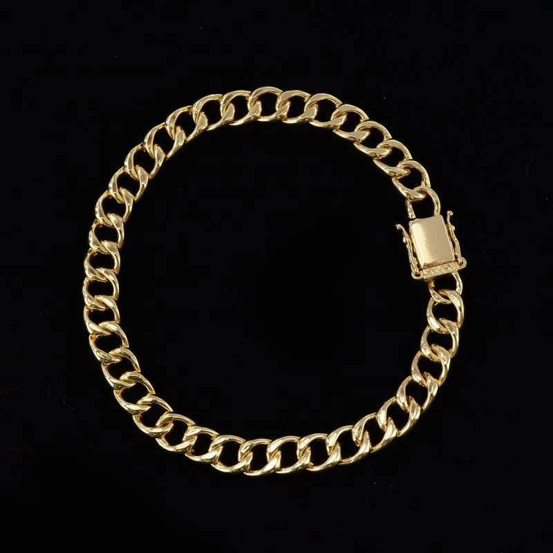 Pulseira Grumet 8mm Oca com Fecho Gaveta Trava Dupla