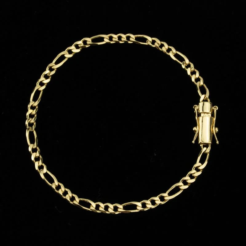 Pulseira 3x1 4mm com Fecho Gaveta Trava Dupla