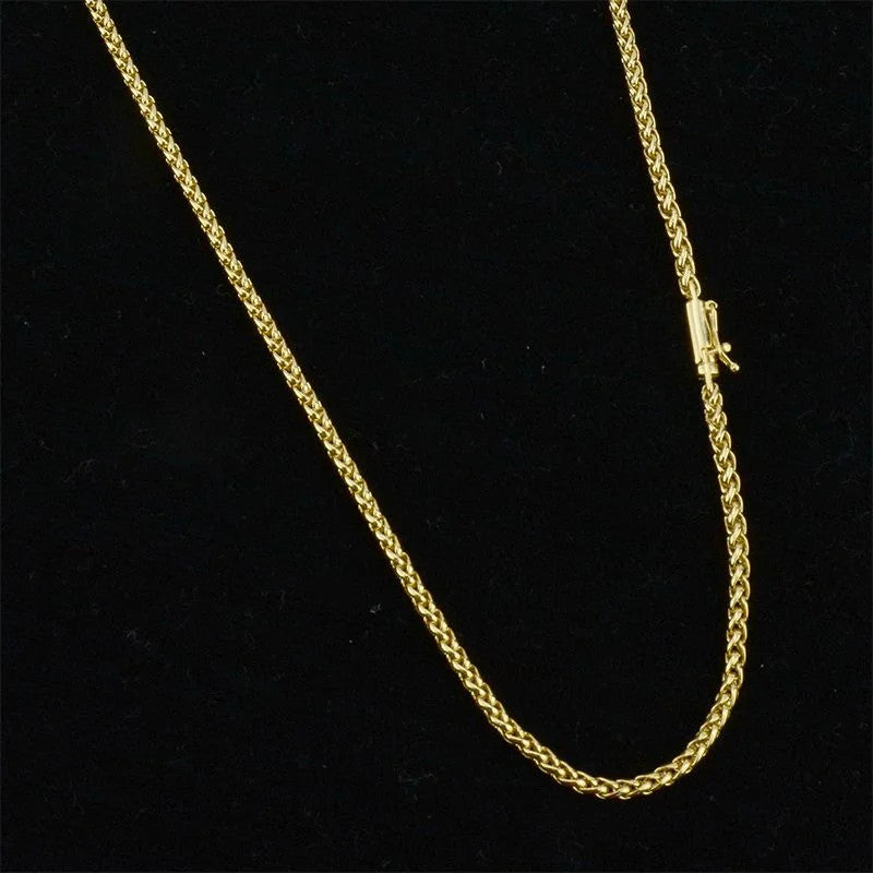 Corrente Palmeira 3mm com Fecho Canhão